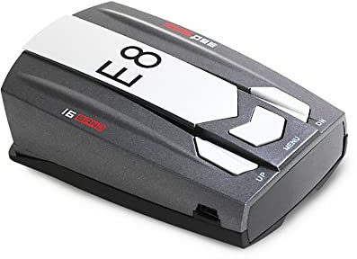 Baceyong 12V 360 Degree Monitoring, Car Radar Detector Auto LED Display Voice Alert Device, Real Time Vehicle Speed Alert System, 200-800m Long Distance Remote Warning, for X.K.KA.CT.and LASER Band