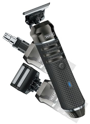 Wahl USA Pro Series High Visibility Skeleton Style Trimmer, Lithium-Ion Cordless USB Rechargeable All in One Shaving & Close Cutting Beard Trimmer for Men with Near Zero Gap Blade – 3026018