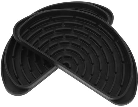 CONGARTENO 2pezzi Vaschetta Raccoglitracce in Silicone Per Frigorifero Raccoglitracce d Acqua Per Erogatore d Acqua Vaschetta Per Raccolta Tracce d