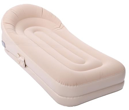 Hamwesh Tumbona Inflable para sofá, Silla Inflable de 200x90x60 Cm con Bomba de Aire Recargable, Accesorios para Camping y Playa, sofá para Festivales de Música, Camping