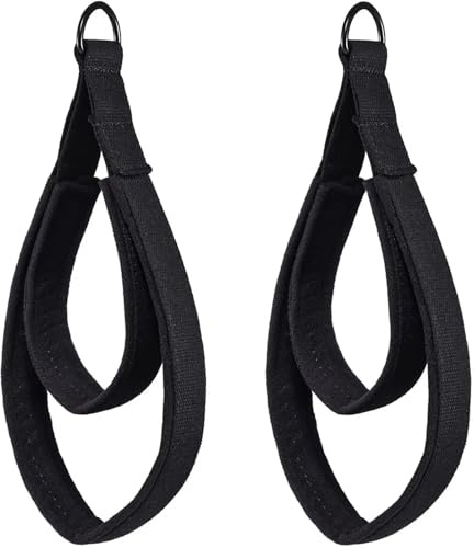yogabälte elastiska tillbehör för yoga- och pilatesövningar, elastiskt band för uthållighet, stretchrep (2 st)