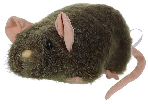 Funny Mini Magnetic Shoulder Plush Animal, Fuzzy Animal Stuffed Parrot Eagle Mouse Lion Halloween Cosplay Themed Parties Shoulder Mates Costume Accessories Cosplay Prop Backpack Cap Decoration