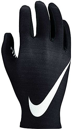 Nike dam baslager löphandskar Black/Pure Platinum Small