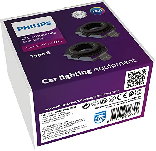 Philips adapter rings type E for LED headlight bulbs (H7)