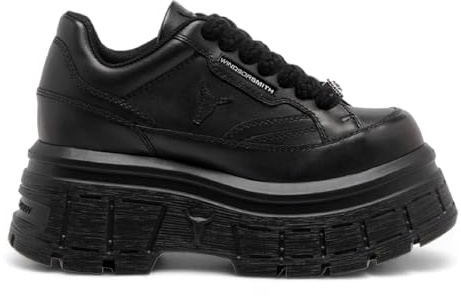 Sneakers da Ginnastica da Donna con Plateau in Pelle Spessa Windsorsmith - Swerve