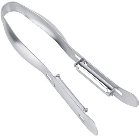 EVTSCAN 1 pieza de acero inoxidable pelador de verduras y espárragos removedor de tomate multifunción