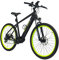 Highphoria Elektrofahrrad Erwachsene 27.5 Zoll, 250W 25 km/h E-Bike mit Batterie, Starker Motor, Kettenschaltung, E-Mountainbike mit Hydraulische Federgabel Pedelec(Schwarz-Grün)