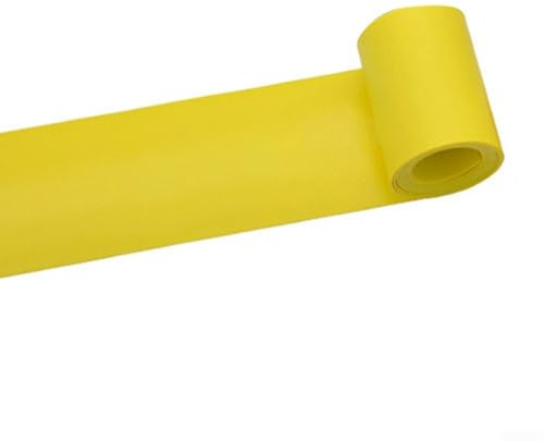 PVC Repair Patch Kit for Inflatable Boat, Canoe, Raft, Paddle Board, Rubber Dinghy, Air Mattress, Swim Ring, Bouncy Castle and Tent, 100x5cm(yellow)