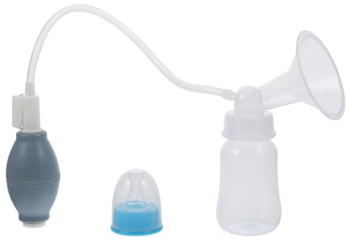 PAMINGONO Tiralatte Comoda Pompa Pp Latte Portatile in e Silicone Manuale per Multifunzionale Contenitore Creativo per Conservazione per Mamme Neogenitrici Materno