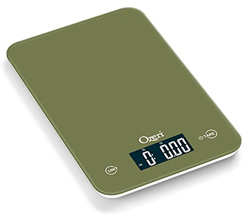 Ozeri Touch Professional Digital Kitchen Scale (12 lbs Edition) in Tempered Glass