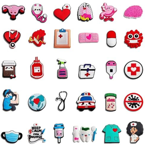 BCZR Joyería de Zapatos y Pinos Colmillo, Encantos de Zapatos para Colmillo, Accesorios de Ayuda Cuidadosa