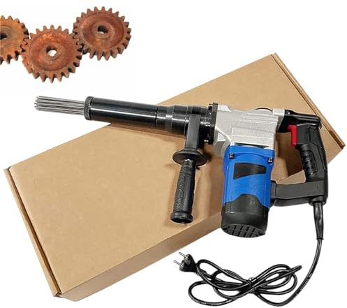 Handheld Electric Needle Scaler 1100W Electric Needle Derusting Machine, Handheld Needle Scaler, Rust Remover, Cleaning Machine Remover, Welding Slag Cleaner,220V