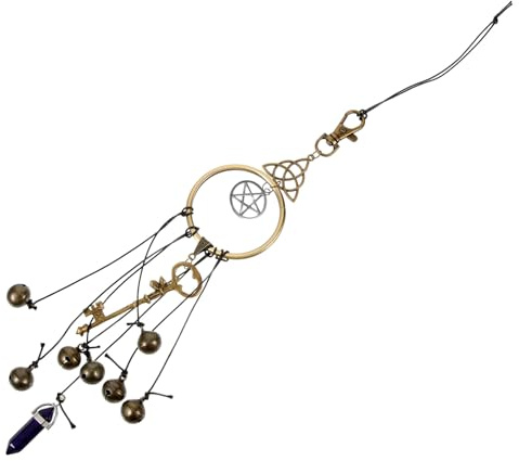 Toyvian Carillón De Viento De Decoración para Colgar El Coche Campana De Viento para Balcón Adorno Colgante