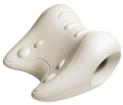Cuscino per massaggio cervicale – Design ergonomico a forma di U con tessuto profondo 3D, supporto confortevole | Relief, Muscle Relaxation, Home, Travel, Office, Correction Aid