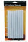 8 X 15.6cm White Radiator Pipe covers Sleeves Shrouds Snap Around Your Pips.