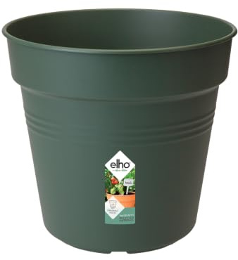 elho Green Basics odlingskruka 24 – growpot för uppfödning och skörd – Ø 24,0 x H 22,1 cm – grön/bladgrön