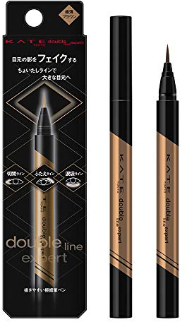 Kanebo KATE TOKYO Double Line Expert Liquid Eyeliner Light Brown LB-1