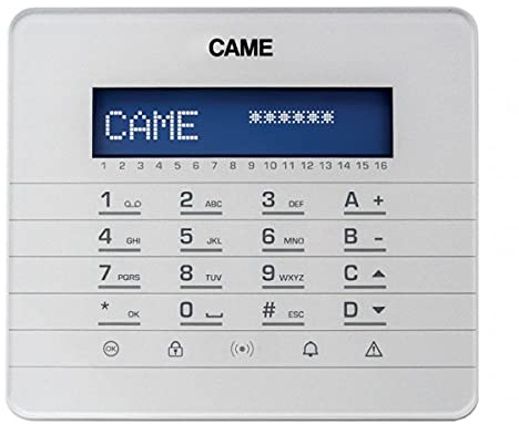 Bpt Pxwktb01 Clavier Radio Mural Blanc