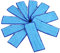 Lot de 10 tampons de Nettoyage lavables pour Jet 240/241 (Wet Pad-Blue)