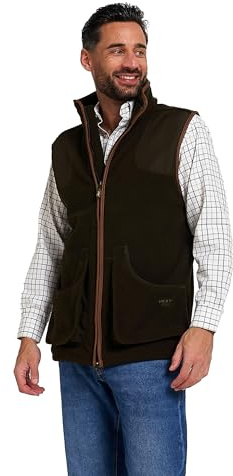 JACK PYKE Shooters Gilet à grande poche, Olive foncé, XXXL