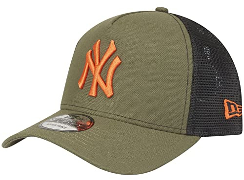 New Era 9Forty Snapback Trucker Cap - New York Yankees Oliv