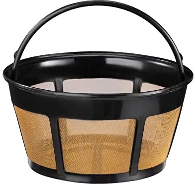 Cestello per caffè, Porta Filtro Caffè, Filtro Caffettiera, in acciaio inox, riutilizzabile, per la maggior parte delle macchine da caffè