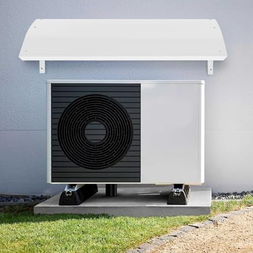 Air Conditioner Cover Awning for Outdoor Units, 36''Lx 21''Wx 11''H Heavy Duty UV Rain Snow Protection AC Sun Shade Awning, Patio Awning Canopy for Mini Split Heat Pump Condenser Compressor