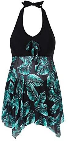 Bañador Embarazada Natacion Piscina Verano Maternidad Tallas Grandes Traje De Baño Embarazada Mujer Sexy Curvy Competicion Playa Volantes Floral Bikini Tankini