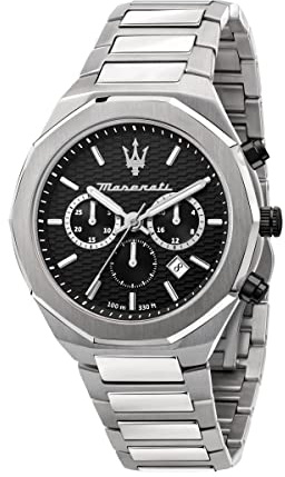 Maserati Orologio Uomo, Collezione STILE, al Quarzo, Cronografo, in Acciaio - R8873642004