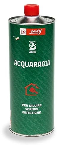 Acquaragia Mezcla de disolventes industriales base hidrocarburica | Pinturas nitro, sintéticas, oleosintéticas, antioxidantes y acabados de aceite | Línea Easy diluyente a base de aguarrás | Formato 1