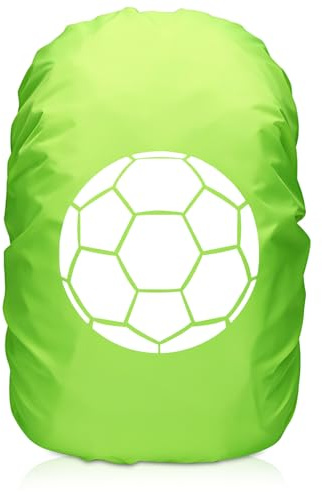 Ourdort Housse de Pluie pour Sac à Dos, Protege Sac a Dos Pluie, Protection Pluie Cartable Enfant, Housse de Sac à Dos Réfléchissante, Protection de Sac à Dos, pour Randonnée,Camping,Vélo