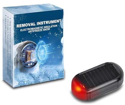 Tccydm Sbrinatore per auto elettromagnetico, sbrinatore elettromagnetico, sbrinatore per parabrezza auto elettrico, rapido sbrinamento e rimozione della neve per parabrezza