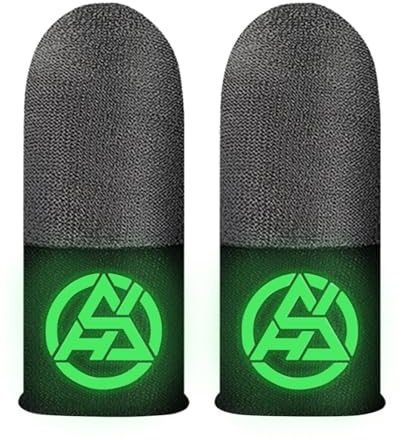 Finger Sleeves 4 Pack - Elastiska Pekskärm Tumskydd | Anti | Slip Game Controller Finger Sleeves För Mobiltelefonspel Minskad Svett Och Förbättrad Kontroll