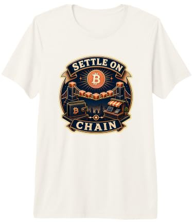 Settle On Chain Registro Conferma Maglietta Premium