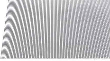 Gutta Polycarbonat Stegplatten Hohlkammerplatten klar 1500 x 700 x 6 mm (1500 mm x 700 mm)