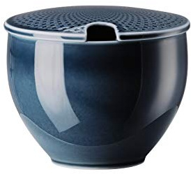 Rosenthal Junto Ocean Blue Zuckerdose mit Einschnitt