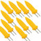 Papstar 10 unidades de soporte para mazorcas de maíz para mazorcas de maíz, pinchos para barbacoa, pinchos para barbacoa