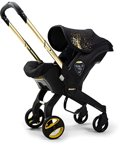 Doona+ Baby Car Seat & Stroller, Convertible 0+, Gold