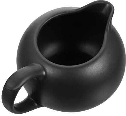 Salsera de porcelana para salsas, salsas, salsas, jarra para servir, separador de grasa, cuenco para salsas, ensaladas, carne, cocina, restaurante, barbacoa, color