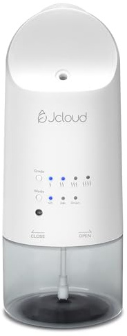 JCLOUD Plug in Diffuser for Essential Oils, Waterless Scent Diffuser Cover Up to 500 Sq. Ft. for Home, Office, Spa – Portable Smart Wall Diffuser 160ML, White