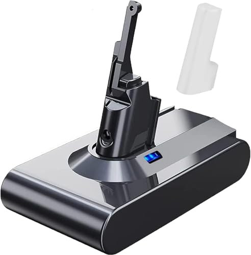 Verbesserter V8 8.0Ah SV10 Akku 215681 Ersatz kompatibel für Dyson V8 Animal/Absolute/Motorhead/Fluffy/SV10 Akku Handstaubsauger Li-Ion 967834 05