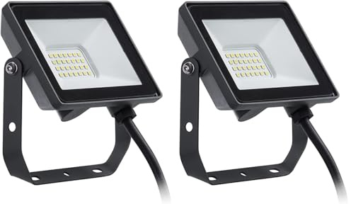 Philips Projectline, Proiettore LED, 10W, Luce Bianca Naturale, Illuminazione Commerciale e Esterna (Confezione da 2)