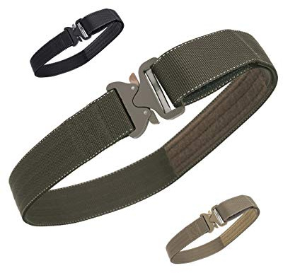 md-textil Dienstgürtel Cobra (Steingrau Oliv, G3 90cm-100cm)