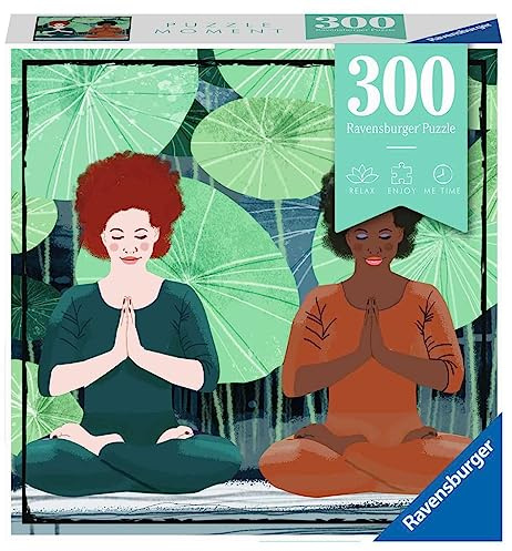 Ravensburger - Puzzle : Yoga, Puzzles pour Adultes et Enfants, 300 pièces, Cadeaux pour Adultes, Cadeaux Originaux pour Femmes, utilisez de la Colle Puzzle pour encadrer, 27 x 39 cm