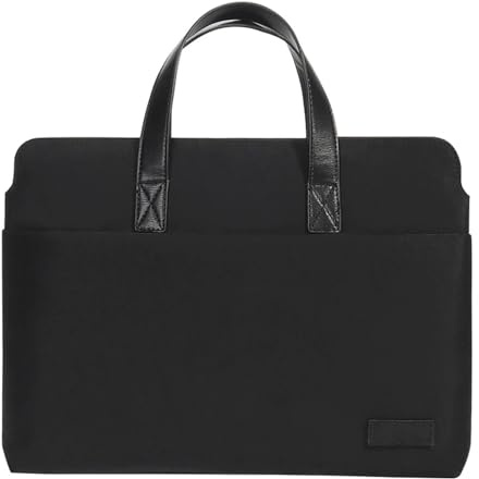 AKbik Maleta Portadocumentos Mujer 13,6 14,2 15 15,6 16 Pulgadas, Maletín De Viaje De Negocios Bolsa Ordenador Portatil Trabajo Oficina (Color : Black, Size : 15-15.6-16 Inch)