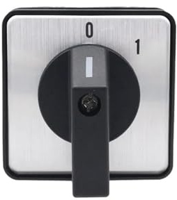 1 pz LW28-20A Interruttore di commutazione a camme rotanti a 2 posizioni e 4 terminali 550 V 20 A(OFF-ON)