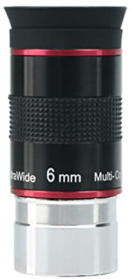 Telescope Accessories Astronomical Telescope Accessories 1.25 Inches 31.7mm 68 Degree 6mm Multi Ultra Wide Angle Eyepiece