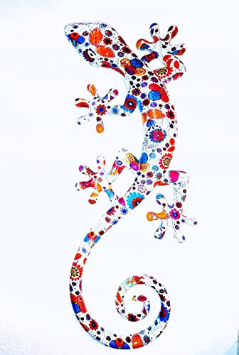 Ambiance Sud, Décoration résine Salamandre TTGM B 42x17cm