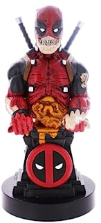 Cableguys Marvel Deadpool Zombie Controller Holder & Phone Stand - Gaming Accessories for Room and Desk Setup, Compatible with Xbox, PlayStation & Most Standard Game Controllers
