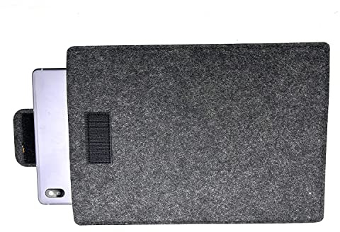 Lobwerk Custodia per Tablet PC Notebook Laptop eBook iPad Tab Book Cover protettiva Slim Case Velcro Custodia in Feltro Borsa Laptop Ultrabook